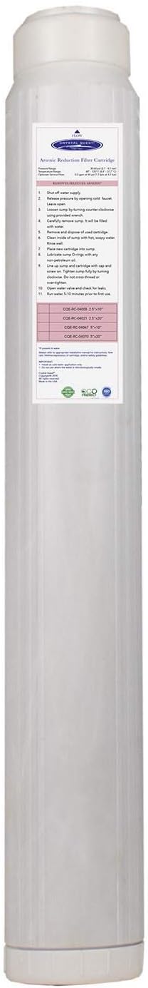 Arsenic Removal Filter Cartridge_2-7/8 x 20