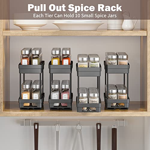 Dabige DA-SR-2P 3 Packs Pull Out Spice Rack Organizer thumb #6