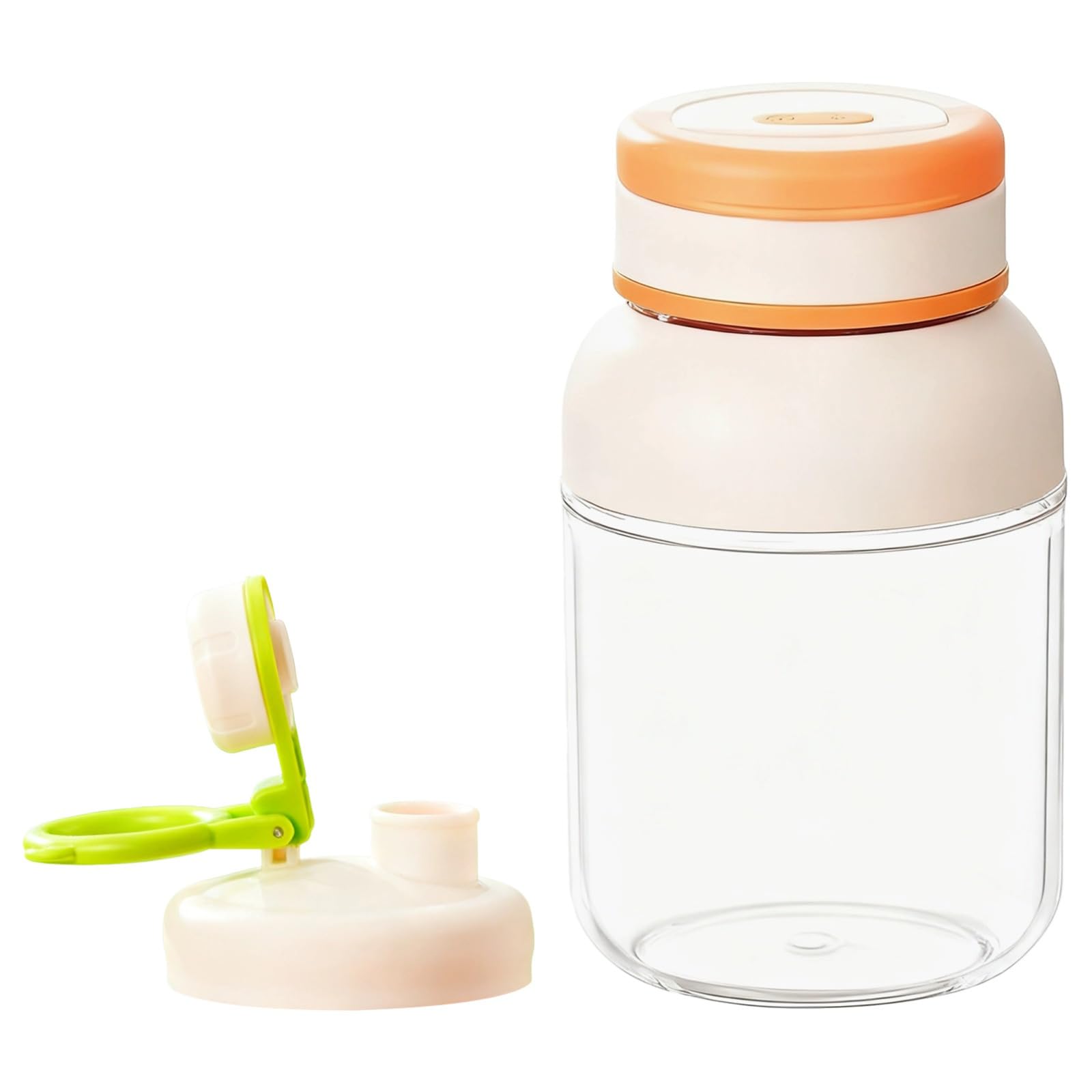 Przenośny blender do smoothie, pojemność 1000 ml, bezprzewodowy kubek do sokowirówki, 18 000 obr./min, 38-listkowe ostrza ze stali nierdzewnej, miażdży mały lód, łatwy do czyszczenia