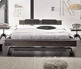 hasena möbel kraft Swiss Quality Hasena Factory Line Bettgestell Akazie Vintage Grey 180x200