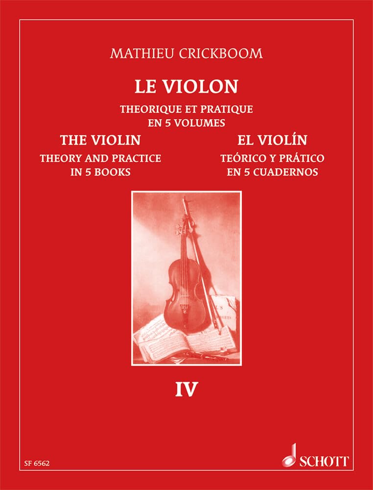 The Violin: Theory and Pratice in 5 Books. violin.      Sheet music – January 1, 2008