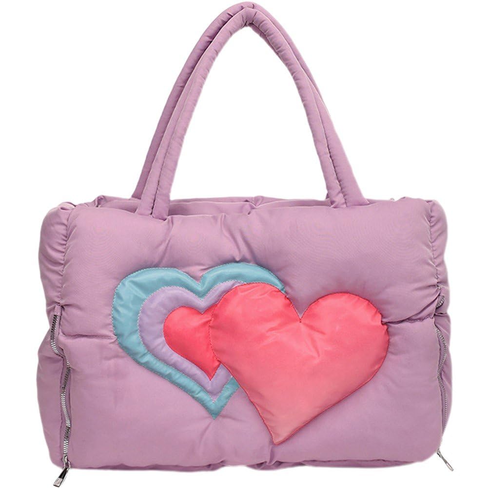 Sac pour le travail et la salle de sport style puffer matelassé
