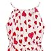 Girls Dress Red Heart Love Sleeveless Valentine's Day Slip Dress Size 6