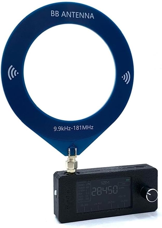 Si4732 Mini Radio,Shortwave R-adio Receiver,Pocke-t Ra-dio Esp32-s3,Si4732 Po-cket Rad-io Recei-ver,Rad-io Master Poc-ket(Black-Ring)