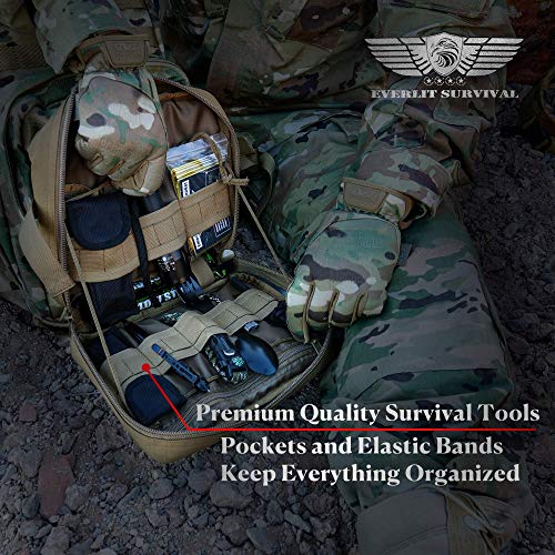 image for EVERLIT Emergency Survival Kit Gen II Gear Tool First Aid Kit SOS Emer
