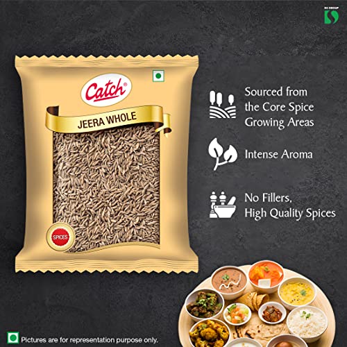 Image of Catch Whole Jeera (Cumin) Seed 500 GMS - Pack of 2(1000 GMS) - Whole Pack