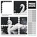 Imagen de Rompecabezas para Adolescentes 1000 Swan Art Print Rompecabezas DIY Juguetes Difícil Oferta Difícil como Regalos para Toda La Familia 38x26cm