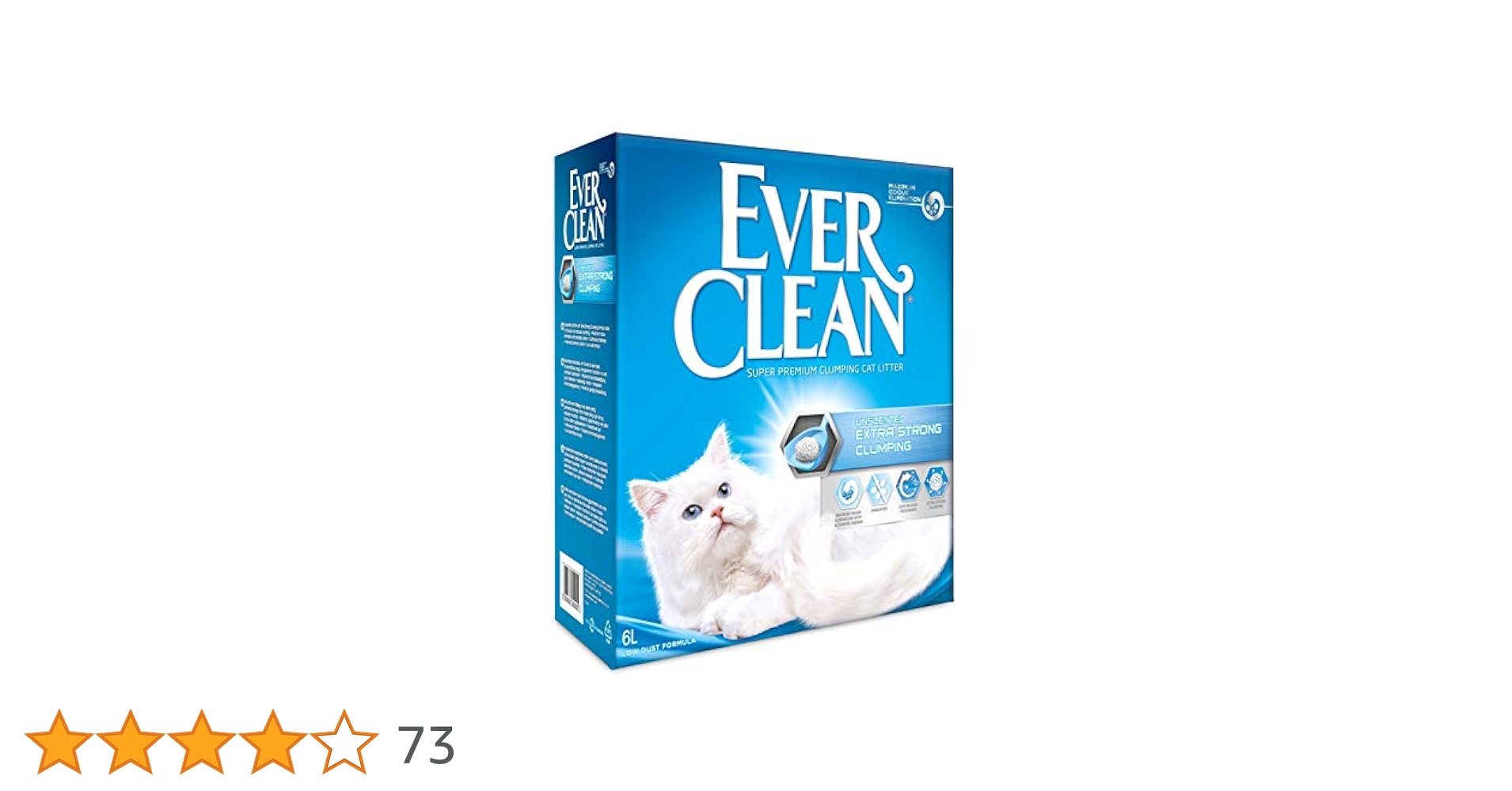 猫砂　EVER CLEAN エバークリーン　無香料　6L 5箱セット 猫砂 EVER CLEAN エバークリーン 無香料 6L 5箱セット Amazon