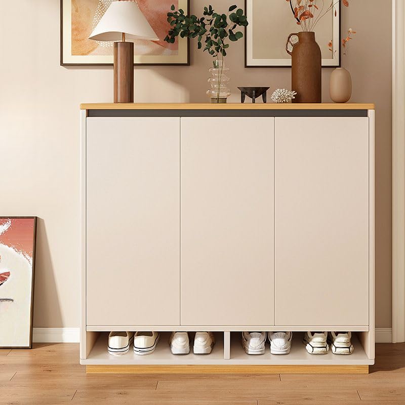 Étagère à chaussures en bois pour résoudre le désordre de l'entrée