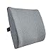 Produktbild Amazon Basics Memoryschaum-Lendenstützkissen - grau, paneeliert