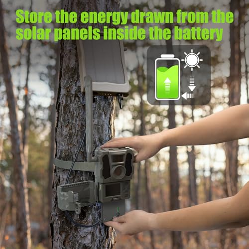 METACUCU 2 Pack New Reveal Lipo Lithium Battery Upgraded Solar Charge System Compatible with Reveal Cellular Trail Camera Ultra, X Gen 3.0, Pro 3.0, X, X Pro, X Gen 2.0, XB, SK by METACUCU - Image 2
