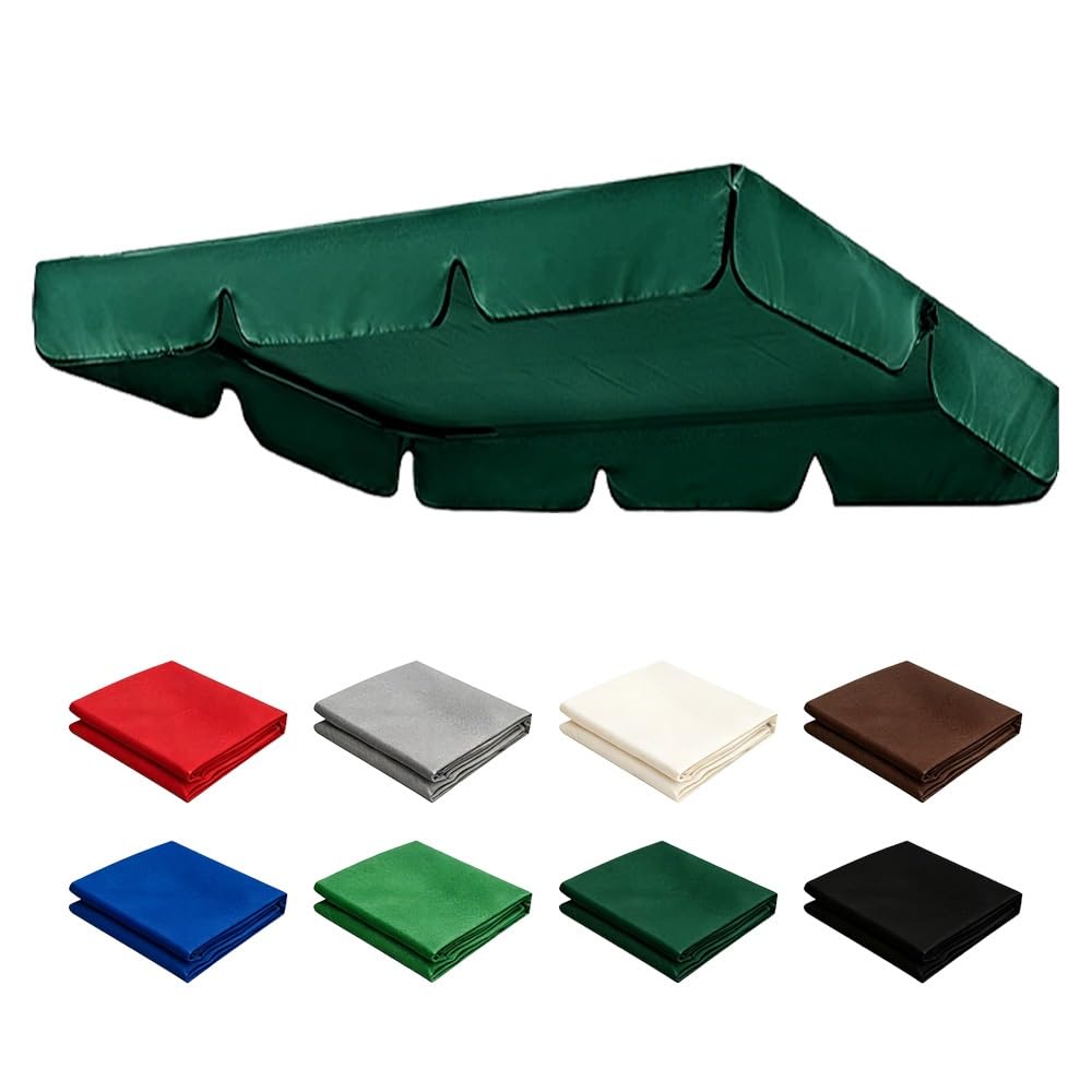 Auvent de balançoire imperméable 249x185cm pour remplacer un toit usé de hamac