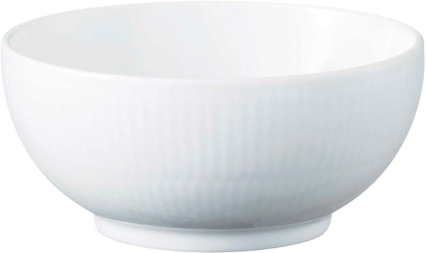 ロイヤル コペンハーゲン Royal Copenhagen 1016934 White Fluted Bowl Porcelain