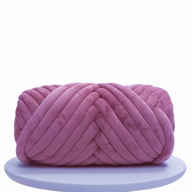 Fil géant en velours épais 1000g sac tricot des mains bras bricolage