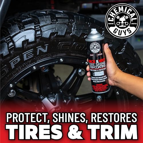 image for Chemical Guys TVDSPRAY101 Nice & Wet Tire Shine Trim Coating for Rubbe