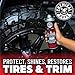 Chemical Guys TVDSPRAY101 Nice & Wet Tire Shine Trim Coating for Rubber, Plastic and Vinyl, Safe for Cars, Trucks, SUVs, Motorcycles, RVs & More, 14.5 fl oz