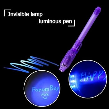 Amazon.com: ZUNTENG Invisible Ink Pen, 21Pcs Spy Toy, Invisible