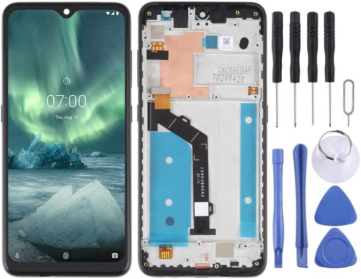 LCD Screen for Nokia 7.2/6.2 Digitizer Full Assembly with Frame