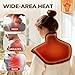 Neck and Shoulder Heating Pad Cordless for Pain Relief, Heated Neck and Shoulder Wrap Electric Warmer Pads
