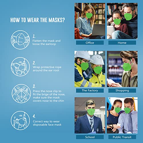 Wwdoll KN95 (PM2.5) PROTECTIVE MASK Kn95 Face Mask 25 Pack thumb #5