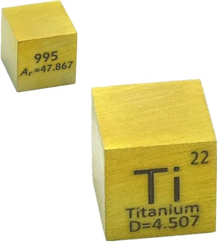 Miniatura 19 de 0.39" Cubo de Boro B 99.9% 3N Puro, Cubo de Densidad de 10mm para Colección de Elementos, Tabla Periódica, Cazador, y Más (0.39", Boro)
