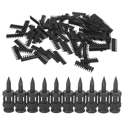 1000 clavos redondos de gas 3/4 pulg con película negra para fijación de puertas y ventanas con mayor penetrabilidad miniatura 7
