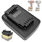QINIZX Adapter for Dewalt 18V/20V Li-ion Battery to Black+Decker 20V LBXR2020 LBX20 LBXR20 Battery, to Porter Cable PCC685L PCC682L Batteries, Work with Black & Decker/Porter-Cable 20V Power Tools