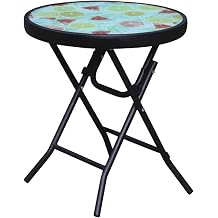 Folding Table, Home Dining Table/Coffee Table/Leisure Table/Negotiation Table/Small Round Table, Living Room, Bedroom, Balcony, Outdoor Use