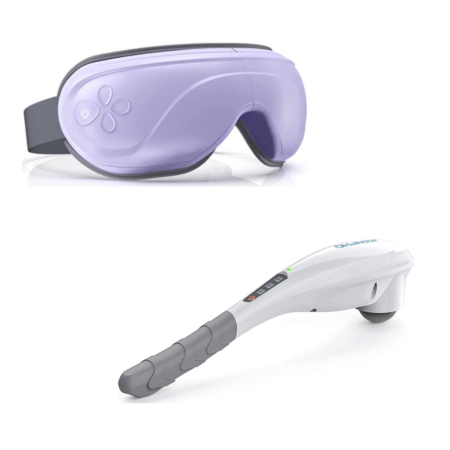 RENPHO Eye Massager with Heat Hand Held Massager