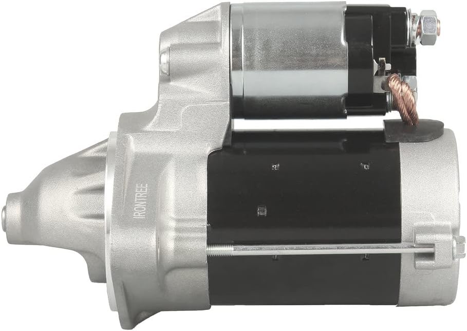 IRONTREE 17841 Professional New Starter Compatible with 2003 2004 2005 2006 2007 2008 Toyota Corolla Matrix, Pontiac Vibe, 1.8L L4 Engine, OE Replacement # 28100-0D080 28100-22090 88969483