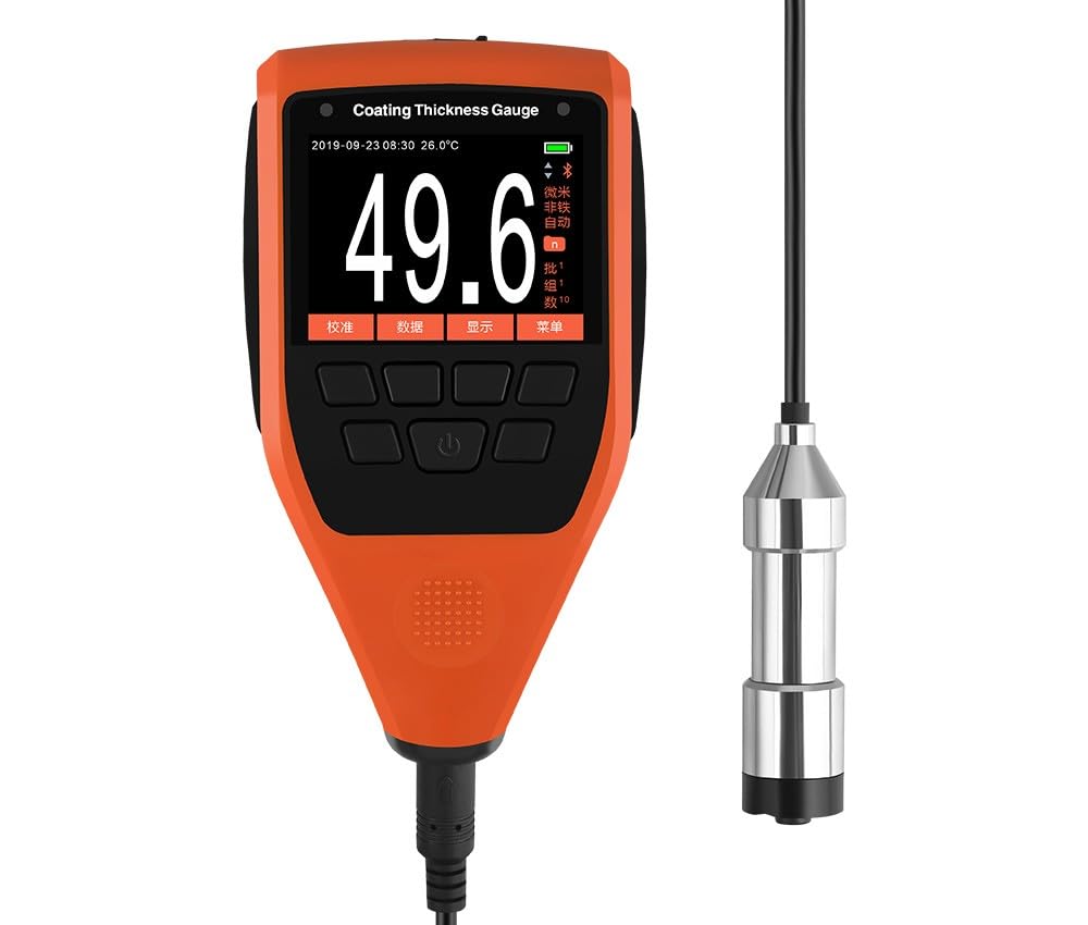 Coating Thickness Gauge with External Probe for Measuring Car Paint Thickness Auto-Detect Fe/NFe Surfaces (B0D1GCZ3QV) Amazon Price History, Amazon Price Tracker