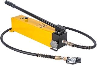 NEWTRY CP-800 Manual Hydraulic Hand Pump 9947psi Single Acting 2.8L Oil Storage for Separate Type Hydraulic Tool