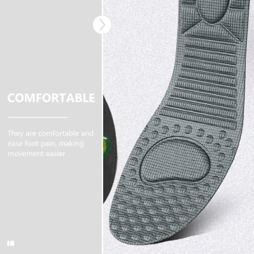 Plantillas deportivas absorbentes de choque talla 37-39 gris miniatura 3