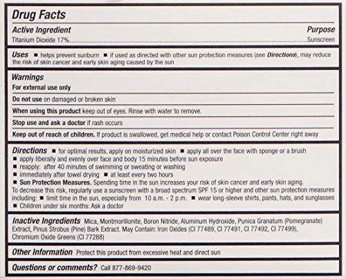 jane iredale Powder-Me SPF 30 Dry Sunscreen, Broad Spectrum Brush-On Physical Sun Protection for Face, Body, & Scalp, Refillable, Vegan, Cruelty-Free