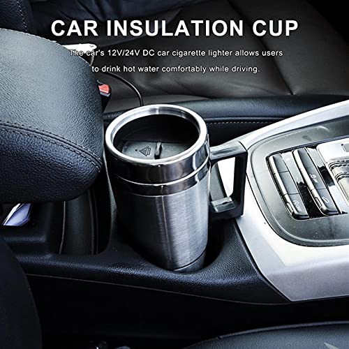 Copa De Calefacción De Vehículos De Acero Inoxidable 12V / 24V Aislamiento Térmico De Calor Eléctrico Camping Camping… - Imagen 4