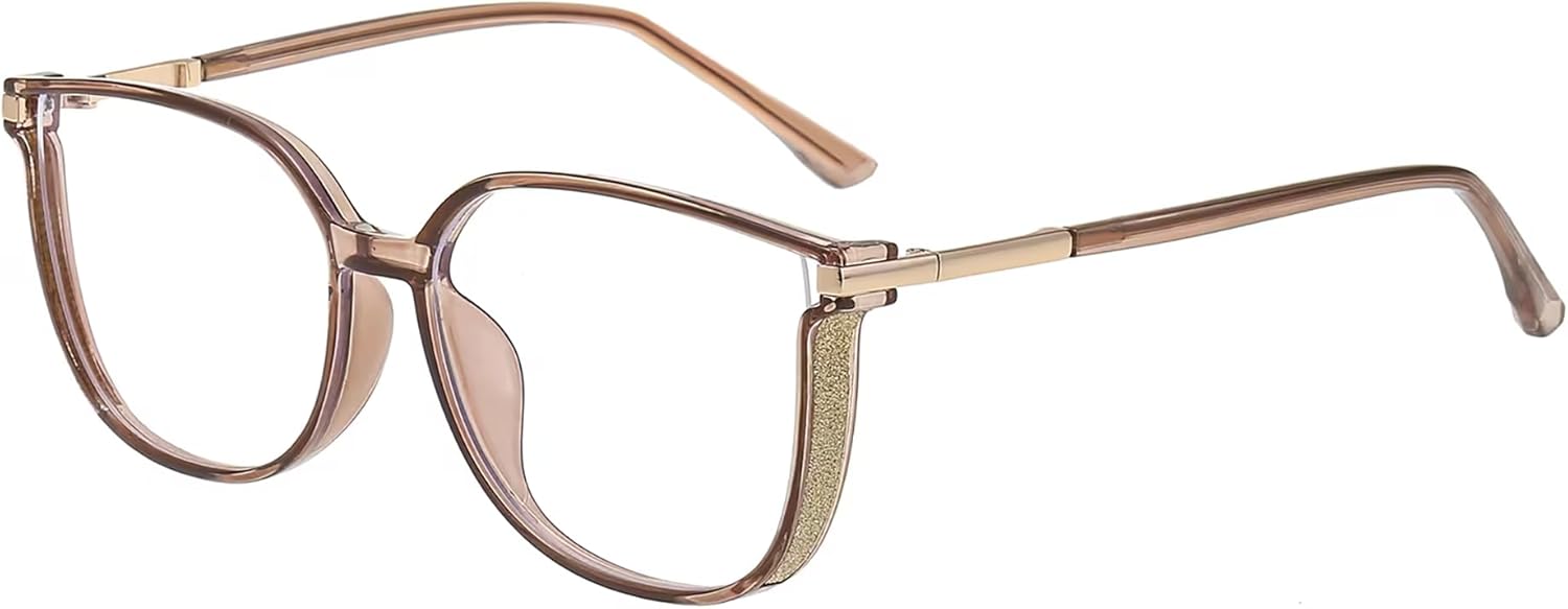 GUDVUE Blue Light Glasses For Woman, Computer Reading/Gaming/Phones Glasses, Anti Glare/UV400/Eye Strain