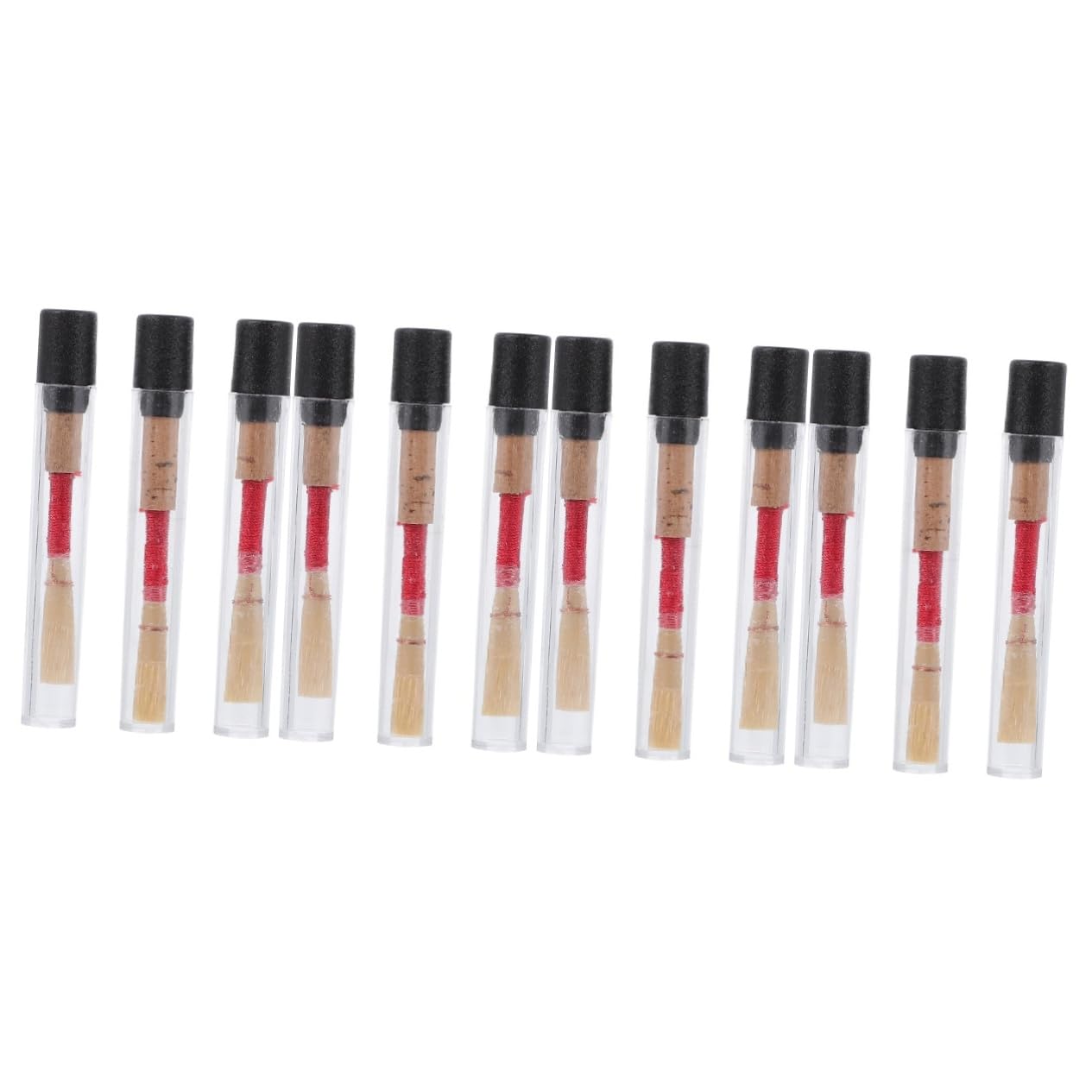 TOYANDONA 12pezzi Ance Professionali Per Oboe Legno Con Scatole Di Stoccaggio Reeds Per Oboe Accessori Strumenti Musicali Per Musicisti Professionisti