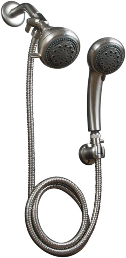 Brushed Nickel Mariner Combination Shower Head