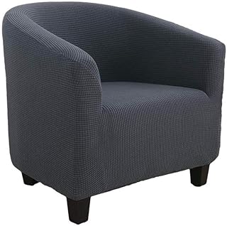 WINS Bezug für Cabrio-Sessel, ausziehbar, Chesterfield-Sessel, waschbar, abnehmbar, Dunkelgrau