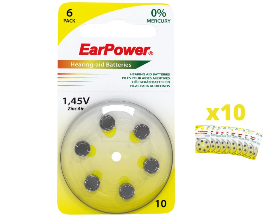 Batterie Per Apparecchi Acustici Power One P13 - Confezione Da - Foto 5