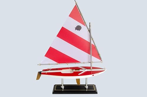Miniatura 8 de LK Decoración de barco de vela modelo Sunfish de madera 16"-2 16.0 in-2,16"-3,16"-7,16"-9,16.0 in-38,16"-11,16.0 in-40,16"-4,2-16.0