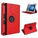 Produktbild UC-Express Tablet Hülle kompatibel für Xiaomi Mi Pad 4 Plus Tasche Schutzhülle Cover Schutz Case 360° Drehbar 10.1 Zoll Klapphülle, Farben:Rot