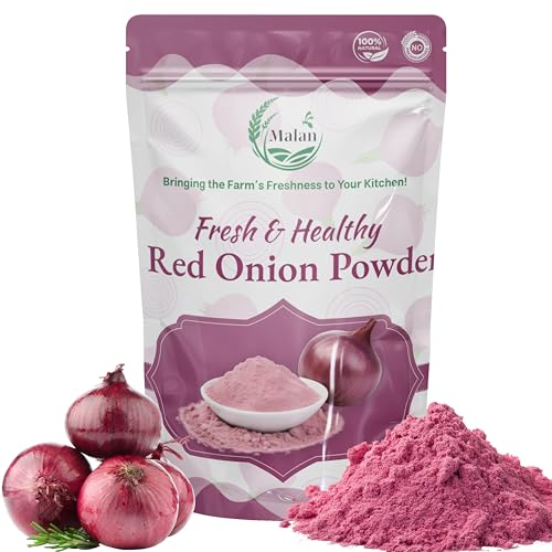 Red Onion Powder 200 GM | Pure & Natural Dehydrated Onion Powder | No Additives | Perfect for Cooking, Seasoning, Gravies & Spices | Rich Aroma & Authentic Taste