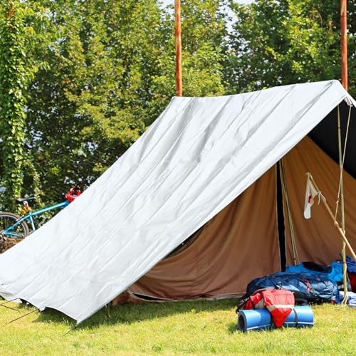 Plimook PMK-004 Tarp 10X20Ft, 16 Mil Heavy Duty Large Tarps thumb #7