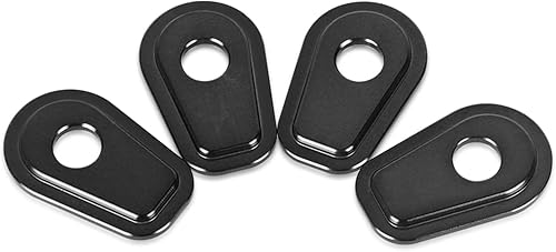 Miniatura 5 de YUANQIAN Adaptadores espaciadores de señal de giro para motocicleta compatibles con Z900 2017-2020 Z900RS 2018-2019 Z650 2016-2020-Negro