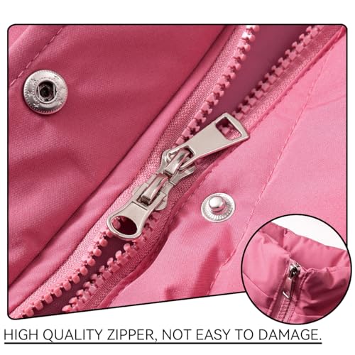 Girl Dress Coat Long Puffer Jacket Winter Havyweight Padded Kids Quilted Clothes4