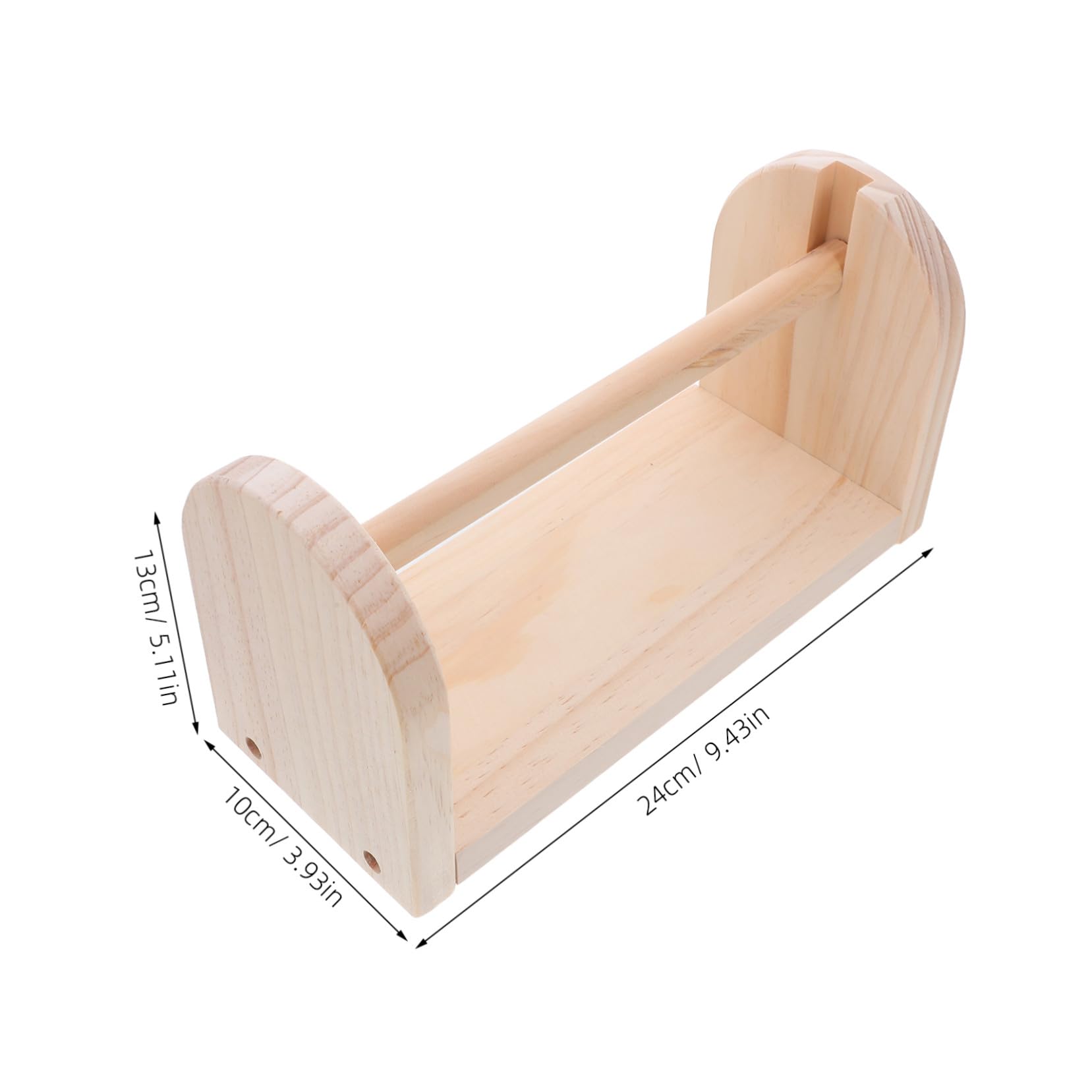 Dispenser Nastro Adesivo in Legno per Scrivania Porta Nastro da Tavolo Stabile e Multifunzionale Supporto per Piccoli e Grandi Organizer per Casa e Ufficio Design Naturale