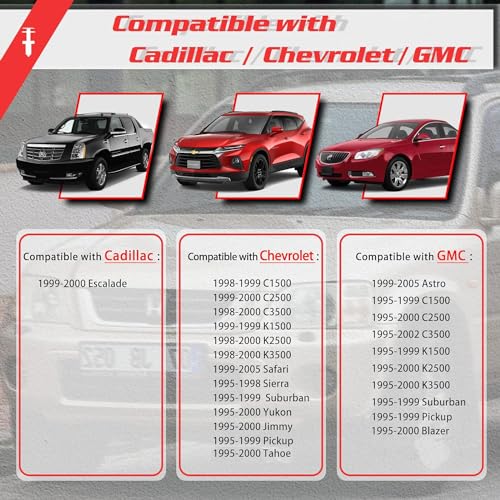 Image of OTUAYAUTO 50 Pcs Door Panel Retainer Clips, Replacement for GM Cars, Compatible with GMC Chevrolet Truck C1500 /C2500 /C3500 /K1500 /K2500 /K3500Suburban /Blazer /Tahoe /Pickup /Jimmy /Yukon Replace OE 15960325