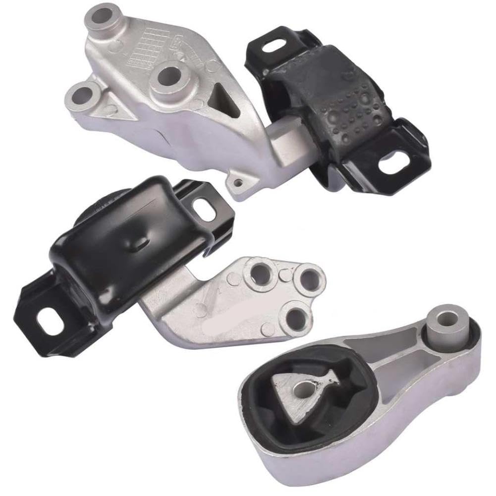 Zdcvfmhqb Onecolor Engine Motor And Transmission Mounts Set Of 3 Compatible With Fortwo 451 1.0L L3 2008 2015