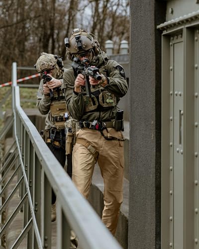 Men's Tactical Cargo Pants, Lightweight Water-Resistant, Ripstop Fabric for Hiking, Work, Outdoor Activities4